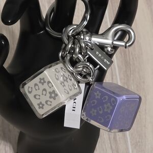 Coach Cube Cluster Bag Charm CR919